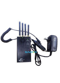 4 هوائيات جهاز تشويش إشارة محمول 2w GSM GPS 20m AMPS TACS
