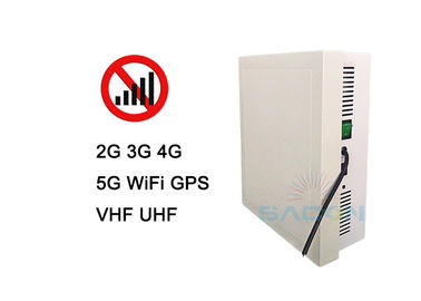 10 قنوات 5G مكافحة التشويش الهاتف المحمول بنيت - في هوائيات تصل إلى 50 متر