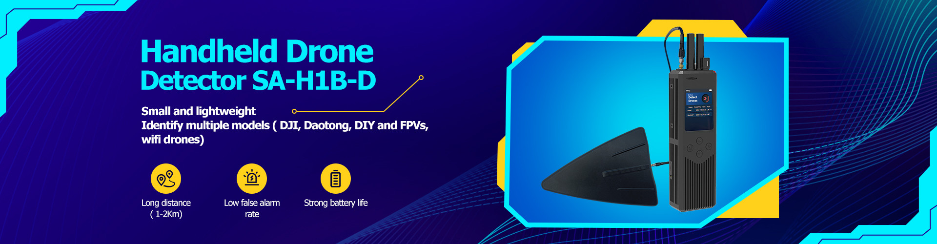 جودة وحدة التشويش ضد الطائرات بدون طيار مصنع