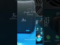 8 قنوات Manpack Jammer 20-3000mhz 120watts 100m Radius بنيت في البطارية