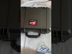 حقيبة جهاز تشويش إشارة الطائرة بدون طيار مسافة 1.5 كم هوائي مدمج 2.4G 5.8G GPS