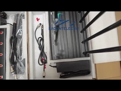 10 هوائيات 100 واط 80 م GPS سطح المكتب جهاز تشويش WiFi 2G 3G 4G 5G