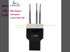 12W WiFi المحمول Bluetooth كاميرا الهاتف المحمول إشارة التشويش 2.4G 5.2G 5.8G