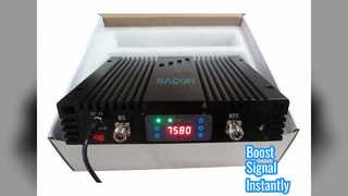 مكبر صوت خط مكرر إشارة GSM 30 ديسيبل يعزز الإشارة