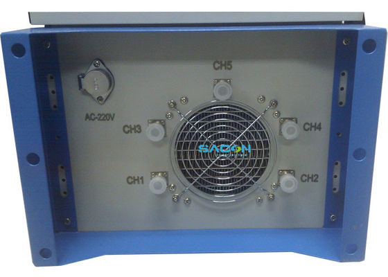 جهاز تشويش إشارة الطائرات بدون طيار للطائرات / السجون 215واط طاقة