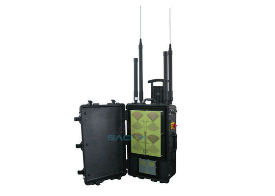 8 عصابات 400 واط قوة Manpack Jammer حقيبة الأمتعة لحماية VIP والتخلص من القنابل