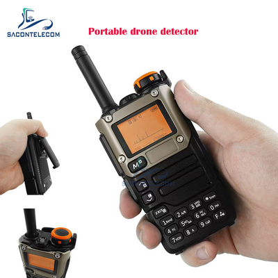 كاشف إشارات الطائرات بدون طيار محمول 700-6Ghz كاشف مكافحة الطائرات بدون طيار يدوي