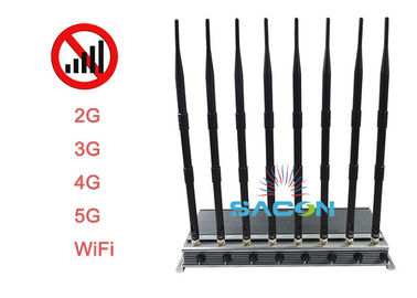 3 مراوح تبريد 5G مانع تشويش الإشارة 8 هوائيات 5 وات كل نطاق نطاق يصل إلى 80 مترًا