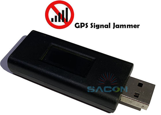 جهاز تعطيل GPS على قرص USB مع شاشة LED و 15m Range Compact Size Signal Blocker