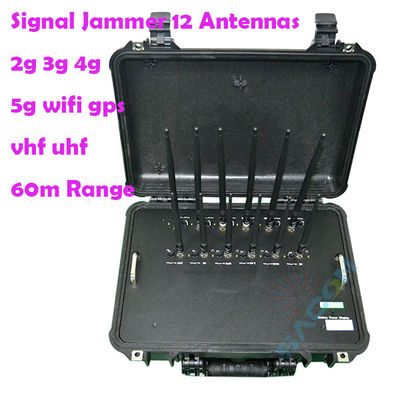 56W 12 الهوائيات 868MHz 5G إشارة الاختلاط الممنع لحجب الترددات المتعددة