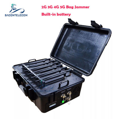 56 واط قوة الإخراج، تغطية 12 نطاقًا، نصف قطر تشويش 60 مترًا، جهاز تشويش إشارة الهاتف الخلوي، مانع إشارة الهاتف المحمول