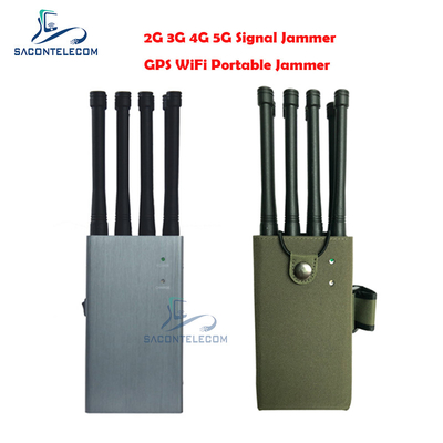 8w 8 الهوائيات سجن الهواتف الخلوية المتداخلة قطر 30m لـ GPS واي فاي 2G 3G 4G 5G