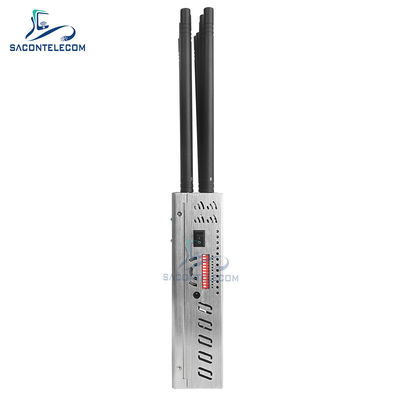 12 نطاقات 20 واط جهاز تشويش إشارة محمول بنصف قطر 20 متر لـ 2G 3G 4G 5G WiFi GPS Lojack VHF UHF