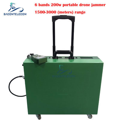 نوع المقطورة طائرة بدون طيار ضامس إشارة 200w قوة عالية 3km المسافة ل DJI