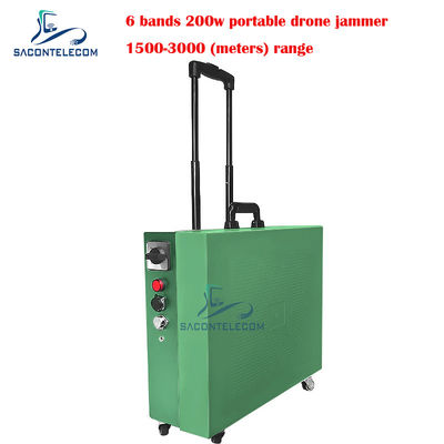 نوع المقطورة طائرة بدون طيار ضامس إشارة 200w قوة عالية 3km المسافة ل DJI