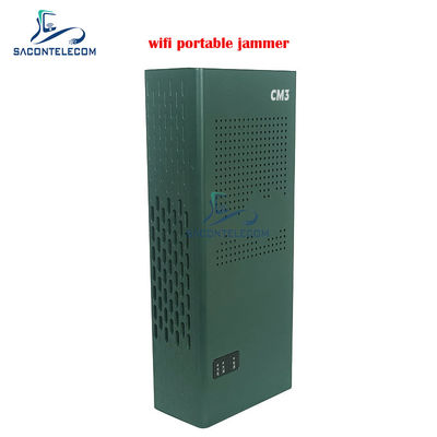 جهاز تشويش إشارة واي فاي محمول مع 3 قنوات (2.4 جيجا هرتز، 5.2 جيجا هرتز، 5.8 جيجا هرتز) ومدى 10-15 متر