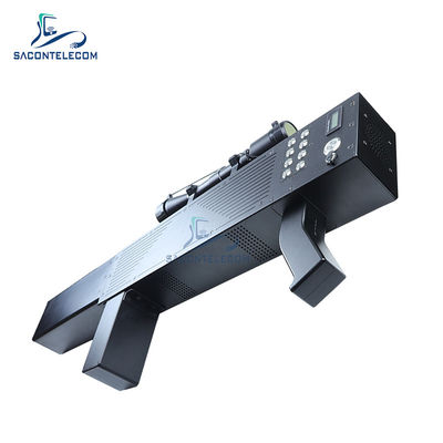 8 نطاقات 160W قوة عالية سلاح محمول طائرة بدون طيار جهاز تعطيل إشارة مسافة 1.5km