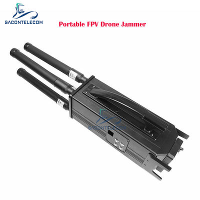 160 واط 4 بانديز ناقل بدون طيار ضابط إشارة مع 1.5 كيلومتر مسافة التشويش والبطارية المدمجة في