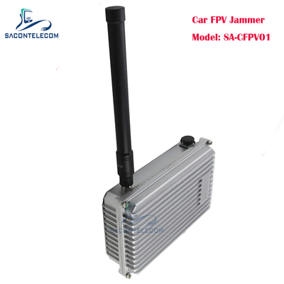 1 النطاق 50w المركبة المثبتة FPV الجهاز بدون طيار جهاز تعطيل إشارة مكافحة الجهاز بدون طيار جهاز تعطيل التردد
