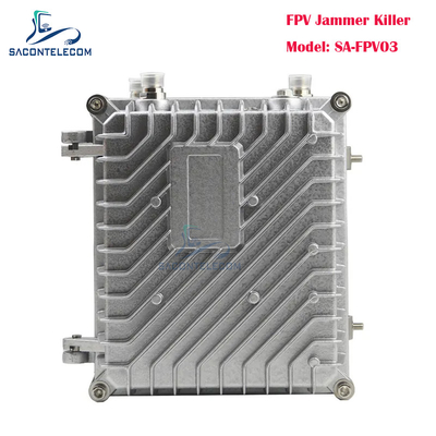 3 نطاقات طائرة بدون طيار تردد جهاز تشويش إشارة 150w سيارة FPV مكافحة جهاز تشويش