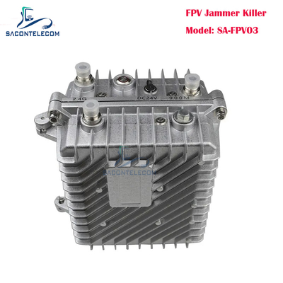 3 نطاقات 150 واط نظام مضاد للطائرات بدون طيار مع جهاز تشويش إشارة الطائرة بدون طيار بنطاق 500 متر للدفاع عن FPV ومكافحة الطائرات بدون طيار