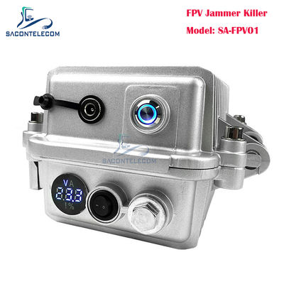 جهاز التشويش اليدوي 50W ذو الطاقة العالية مع حجب إشارة 2.4G FPV