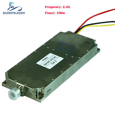 300-400mhz وحدة التشويش للطائرات بدون طيار 100w مضاد FPV وحدة التشويش للطائرات بدون طيار مكبر الطاقة