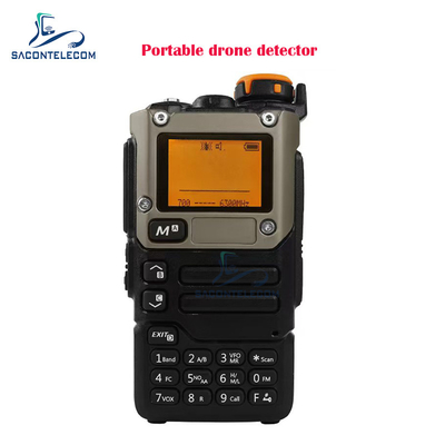 كاشف إشارات الطائرات بدون طيار محمول 700-6Ghz كاشف مكافحة الطائرات بدون طيار يدوي