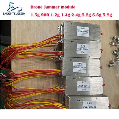 1.2G 30w وحدة التشويش الراديوي حقيبة ظهر وحدة التشويش ضد الطائرات بدون طيار
