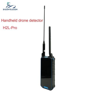 كاشف طائرات بدون طيار محمول مع نطاق تردد 100-6000MHz ومسافة اكتشاف 3km للكشف عن FPV