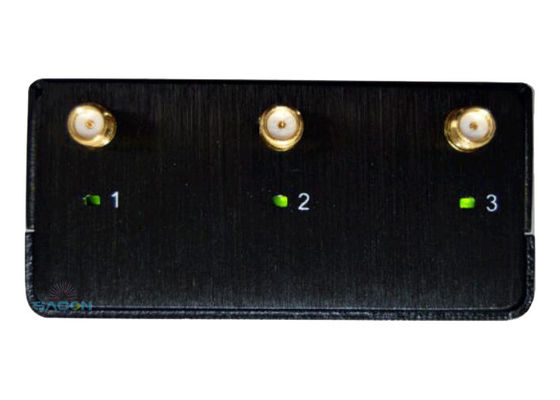 10W 3 قنوات جهاز تشويش إشارة التحكم عن بعد مع 100m المدى لاستخدام السيارة والأمن