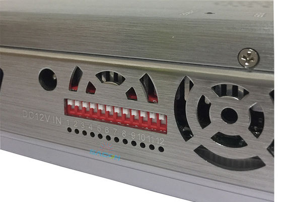 جهاز تشويش إشارة محمول مع 12 قناة بطارية 10000mAh و 2-20m نصف قطر الحماية لـ GPS WiFi و 4G