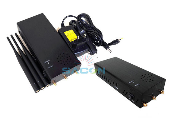 جهاز تشويش إشارة عالي الطاقة بقدرة 10 واط مع نطاق 150 متر وبطارية 8000mAh لحجب التحكم عن بعد