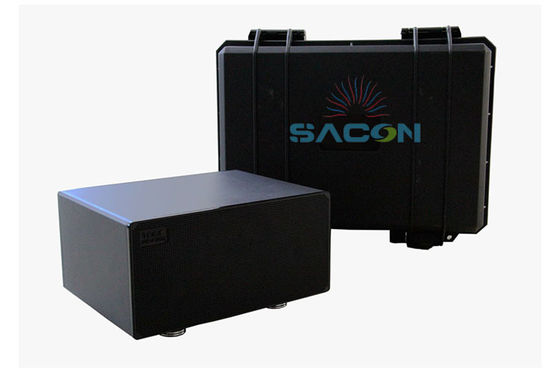 جهاز التشويش الصوتي للكمبيوتر المكتبية ذو الطاقة العالية مع 4 ~ 8m شعاع درع 120 ° زاوية درع و 105dB قوة الإشارة