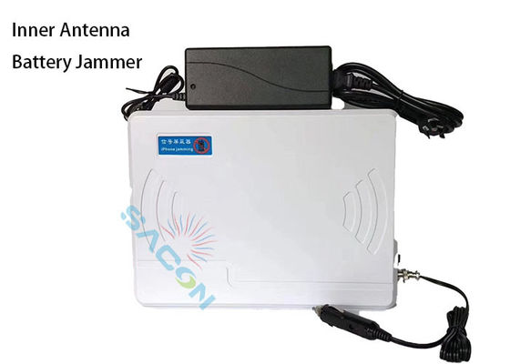 8 قنوات 20 واط طاقة خرج جهاز تشويش إشارة الهاتف المحمول مع هوائيات مدمجة لحظر شبكات 2G 3G 4G 5G و WiFi و GPS