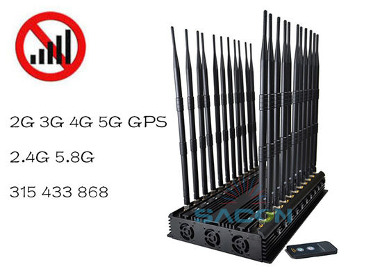 42W قوة قابلة للتعديل النطاقات إشارة مختل مع 40m نطاق للإشارات VHF UHF 5G