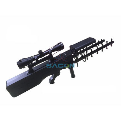 بندقية نوع 65w 1.5km عسكرية طائرة بدون طيار جهاز تشويش إشارة