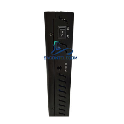 جهاز تشويش إشارة محمول مع بطارية 8000mAh 3 نطاقات 315MHz 433MHz 868MHz و 100m Range