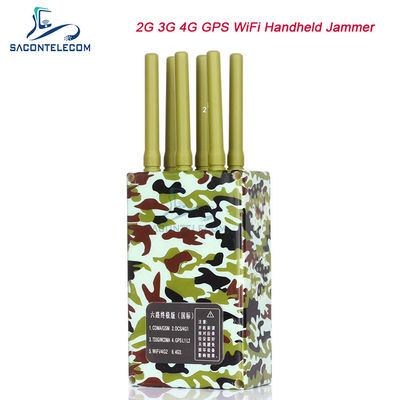 6 هوائيات 20m المدى الهاتف المحمول الهاتف المحمول مع 4000mAh البطارية لتحديد المواقع GPS Lojack WiFi حجب إشارة