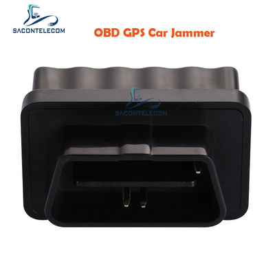 جهاز تشويش OBD GPS خفيف الوزن معتمد من ISO9001 بنصف قطر 15 مترًا لإشارات GPS L1 L2