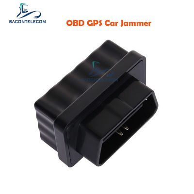 جهاز تشويش OBD GPS خفيف الوزن معتمد من ISO9001 بنصف قطر 15 مترًا لإشارات GPS L1 L2