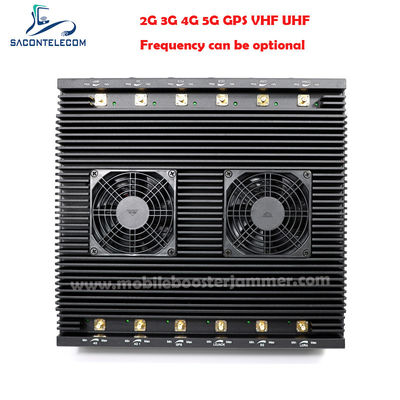 12 هوائية 80W قوة إشارة متعددة الترددات جامر سطح المكتب WiFi حاجز ل 2G 3G 4G 5G WiFi GPS