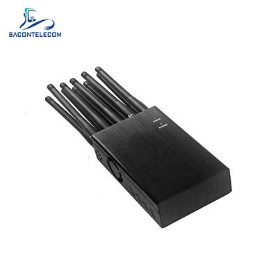 10W الطاقة 20m نصف قطر 10 قنوات محمول إشارة مختل لـ Wi-Fi GPS 2G 3G 4G 5G
