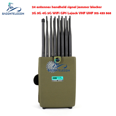 أوروبا نوع واي فاي ضابط إشارة 24w 24 قناة ل 2G 3G 4G 5G LTE GPS Lojack 173mhz