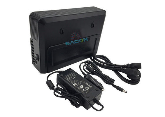 محترف 5 عصابات لوث إشارة التشويش ، 10W سجن التشويش مع محول السيارة