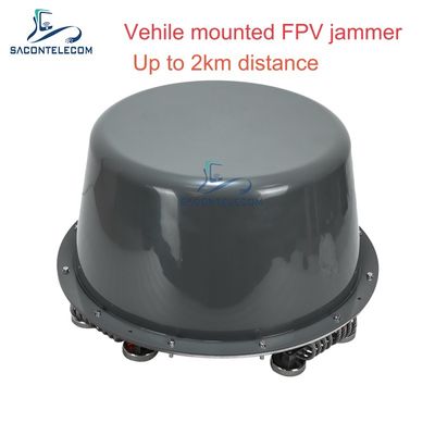 400-6Ghz 400 واط Omni 360 درجة مركبة مثبتة طائرة بدون طيار جهاز تشويش إشارة جهاز تشويش بدون طيار