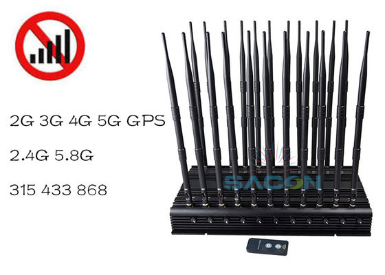 42W قوة قابلة للتعديل النطاقات إشارة مختل مع 40m نطاق للإشارات VHF UHF 5G