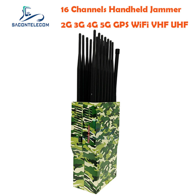 نظام تحديد المواقع (GPS) و (WiFi) جهاز تعطيل إشارة محمول 21W DC12V شاحن سيارة 30m GSM CDMA